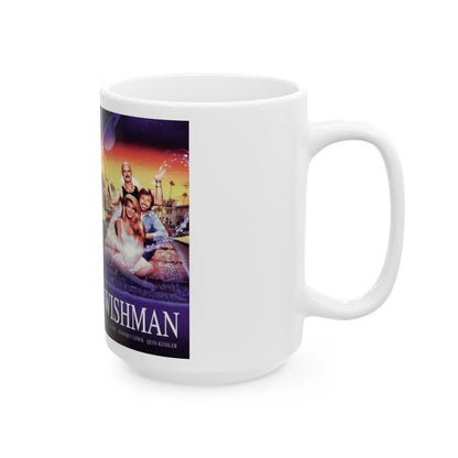 WISHMAN (VHS COVER) - White Coffee Mug-Go Mug Yourself