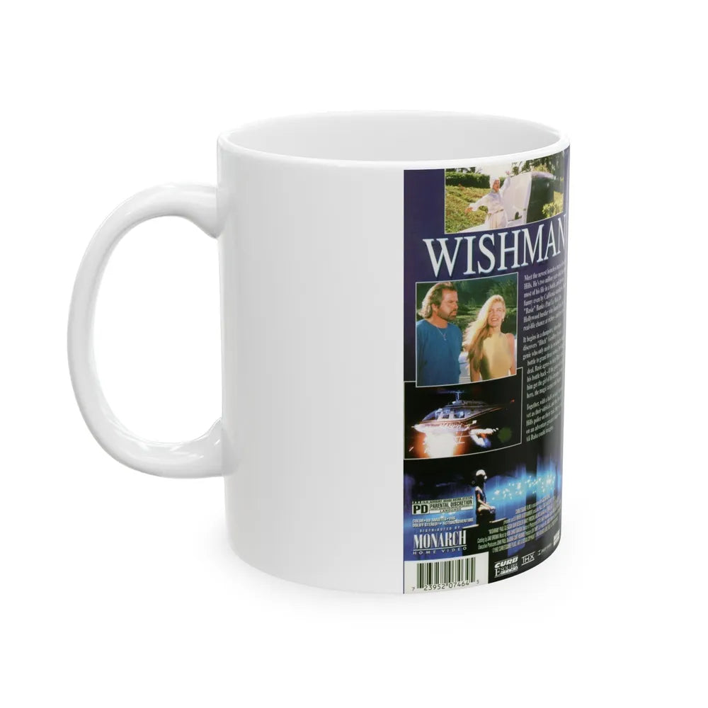 WISHMAN (VHS COVER) - White Coffee Mug-Go Mug Yourself