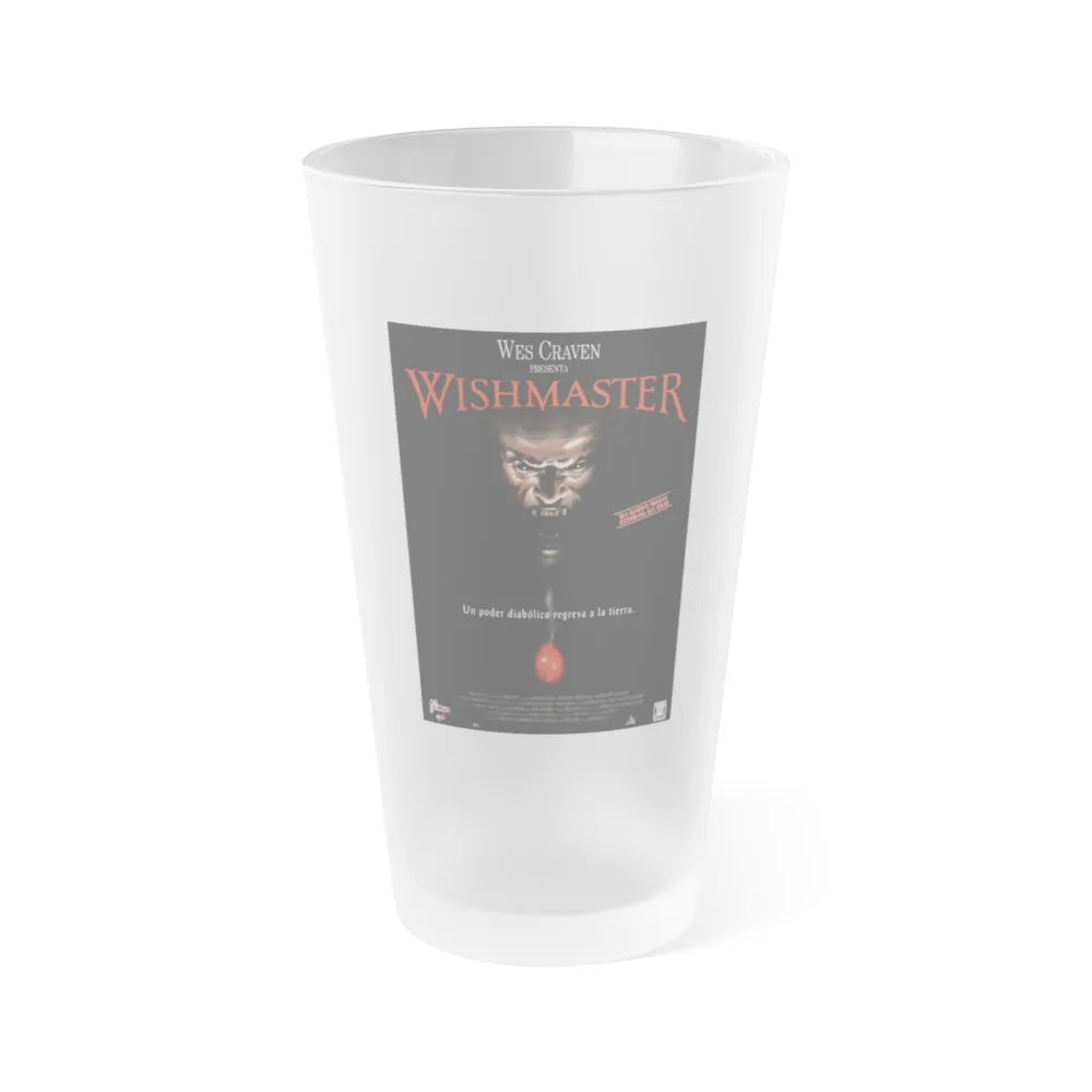 WISHMASTER 1997 Movie Poster - Frosted Pint Glass 16oz-16oz-Frosted-Go Mug Yourself