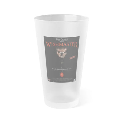 WISHMASTER 1997 Movie Poster - Frosted Pint Glass 16oz-16oz-Frosted-Go Mug Yourself