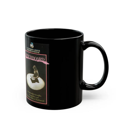 WITCHBOARD 1 (VHS COVER) - Black Coffee Mug-Go Mug Yourself