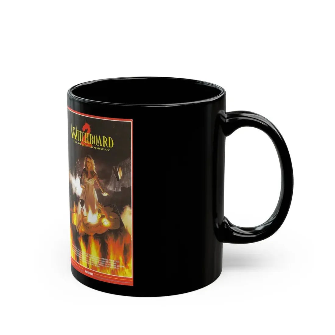 WITCHBOARD 2 (VHS COVER) - Black Coffee Mug - Go Mug Yourself