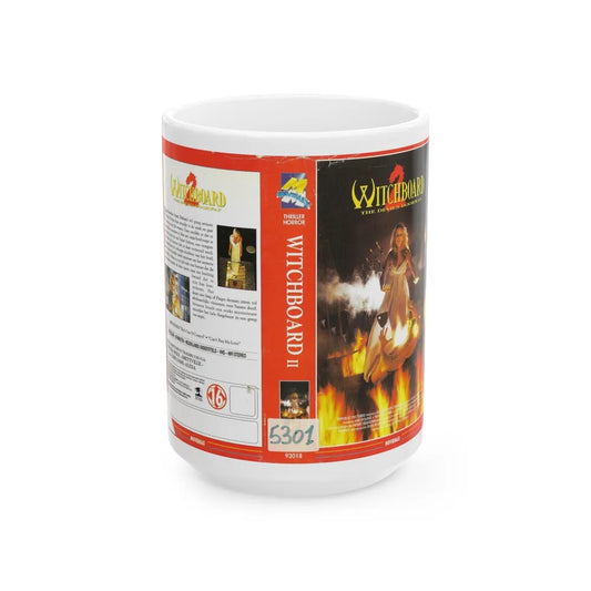 WITCHBOARD 2 (VHS COVER) - White Coffee Mug-15oz-Go Mug Yourself