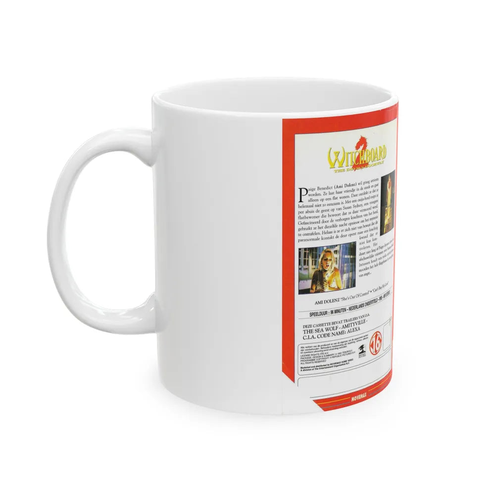 WITCHBOARD 2 (VHS COVER) - White Coffee Mug-Go Mug Yourself