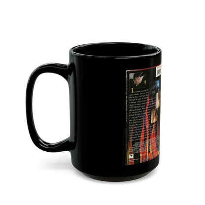 WITCHBOARD THE POSSESSION HOLLYWOOD VIDEO (VHS COVER) - Black Coffee Mug-Go Mug Yourself