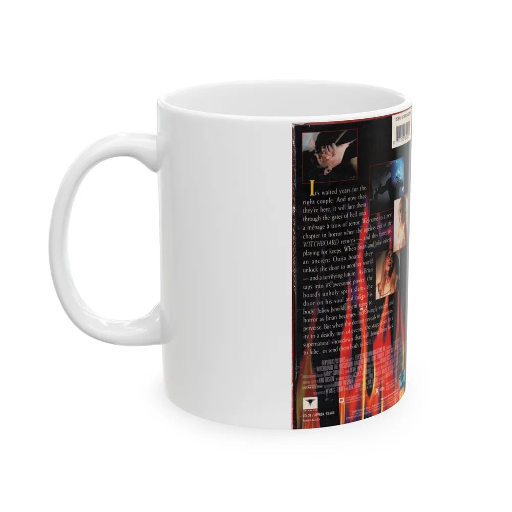 WITCHBOARD THE POSSESSION (VHS COVER) - White Coffee Mug-Go Mug Yourself