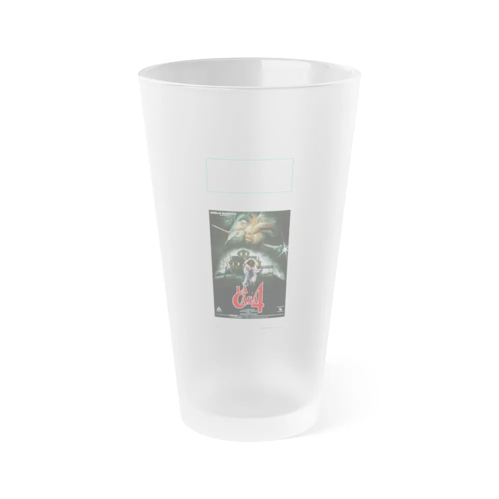 WITCHERY (LA CASA 4) 1988 Movie Poster - Frosted Pint Glass 16oz-16oz-Frosted-Go Mug Yourself