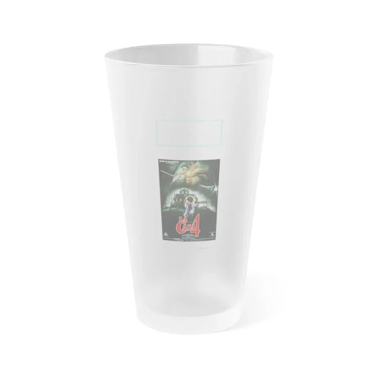 WITCHERY (LA CASA 4) 1988 Movie Poster - Frosted Pint Glass 16oz 16oz Frosted - Go Mug Yourself