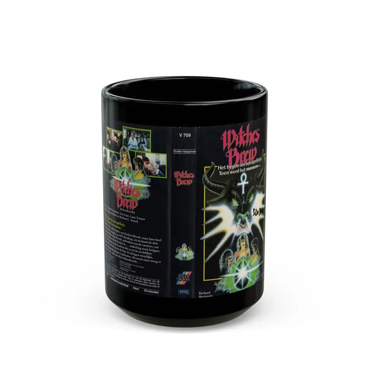 WITCHES BREW (VHS COVER) - Black Coffee Mug 15oz - Go Mug Yourself