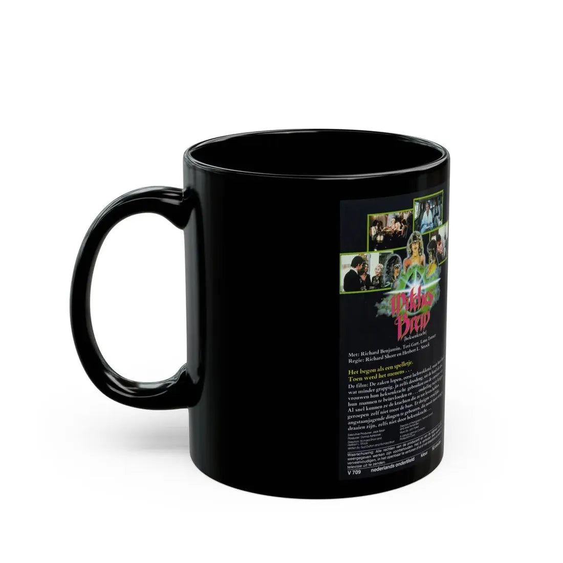WITCHES BREW (VHS COVER) - Black Coffee Mug - Go Mug Yourself
