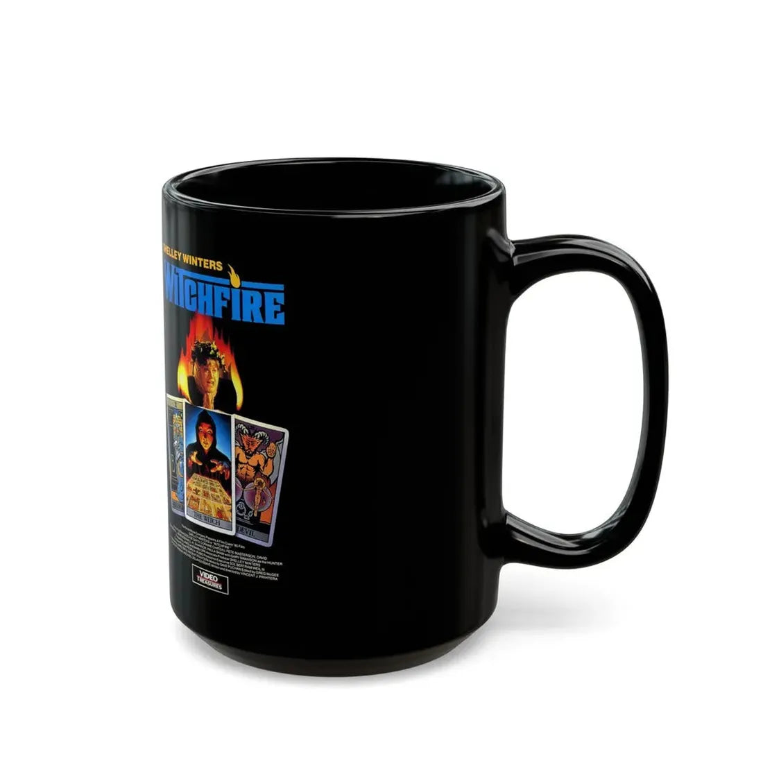 WITCHFIRE (VHS COVER) - Black Coffee Mug - Go Mug Yourself