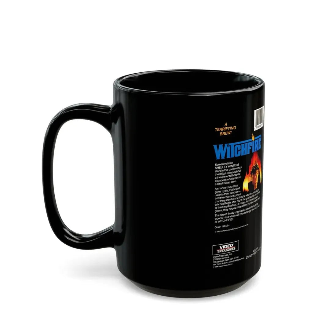 WITCHFIRE (VHS COVER) - Black Coffee Mug - Go Mug Yourself