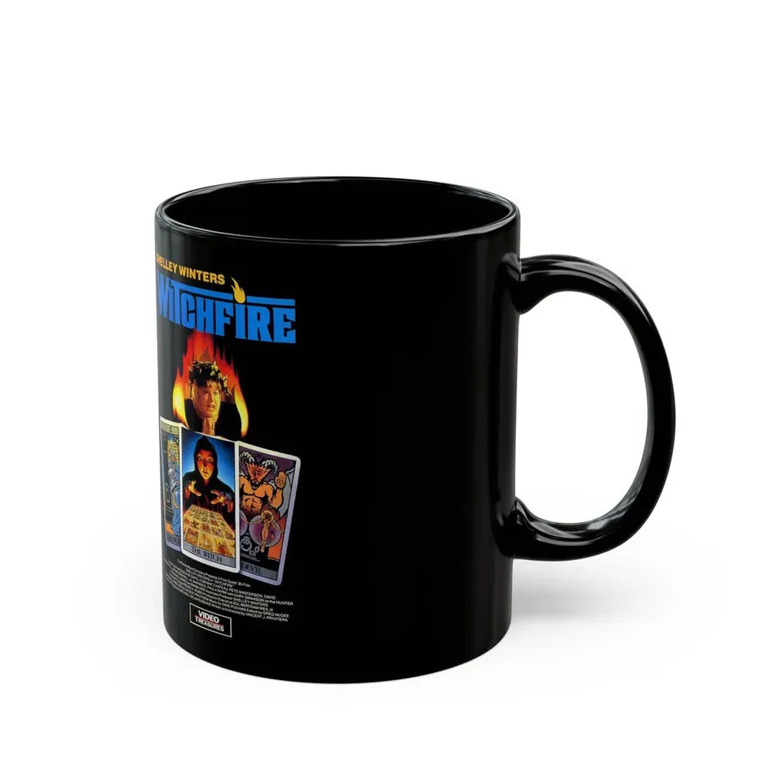 WITCHFIRE (VHS COVER) - Black Coffee Mug - Go Mug Yourself