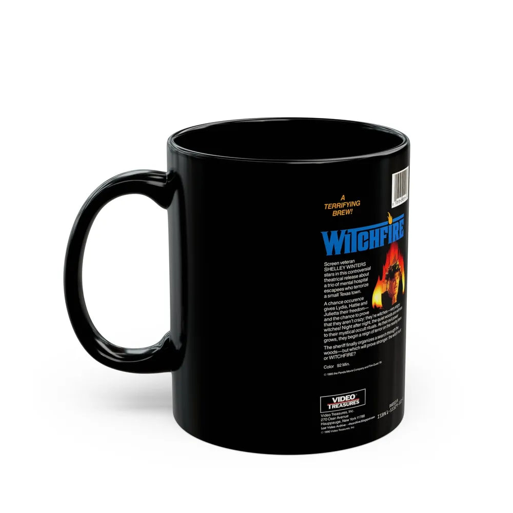 WITCHFIRE (VHS COVER) - Black Coffee Mug-Go Mug Yourself