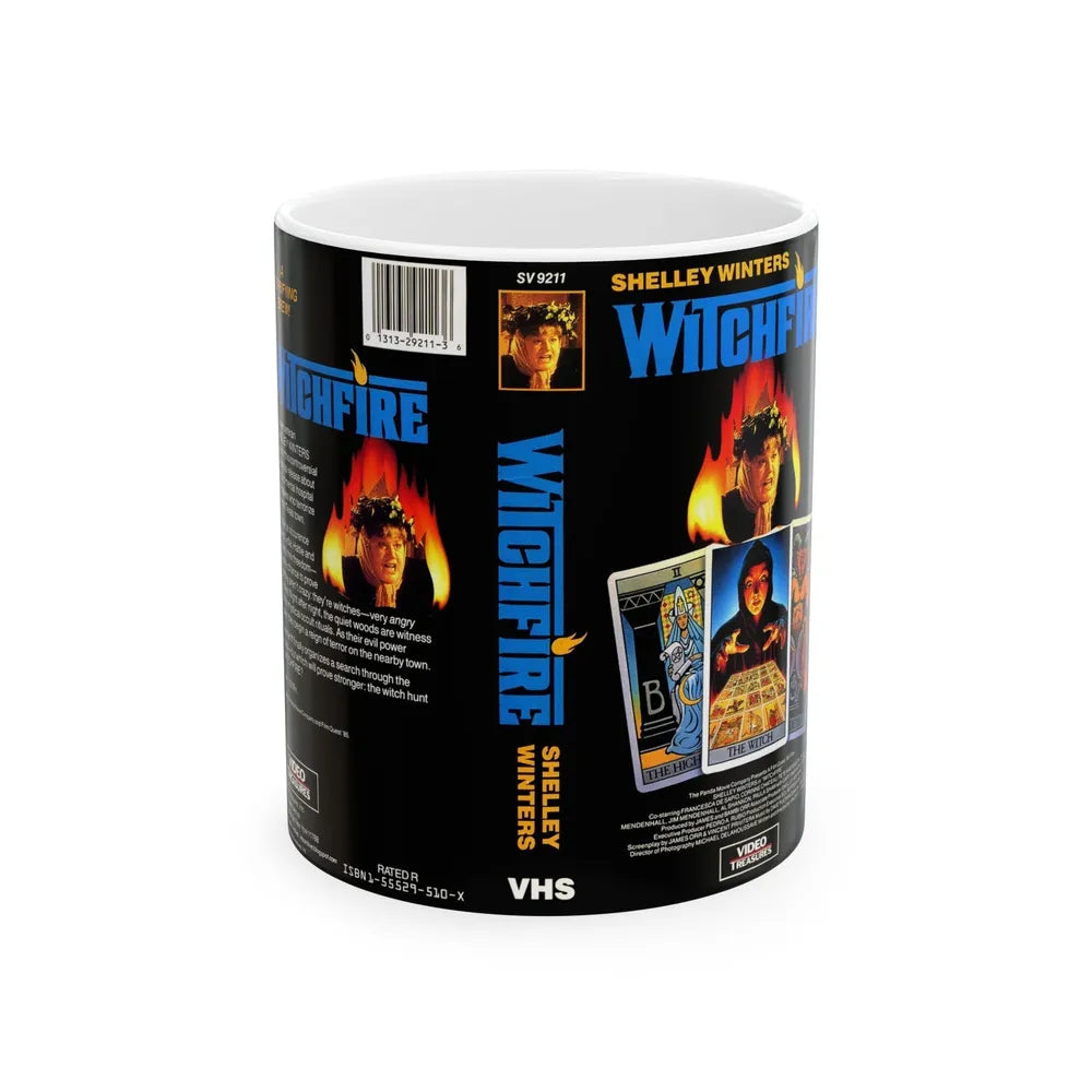 WITCHFIRE (VHS COVER) - White Coffee Mug-11oz-Go Mug Yourself