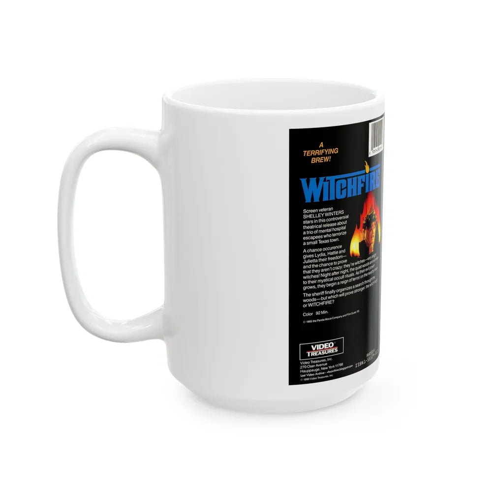 WITCHFIRE (VHS COVER) - White Coffee Mug-Go Mug Yourself