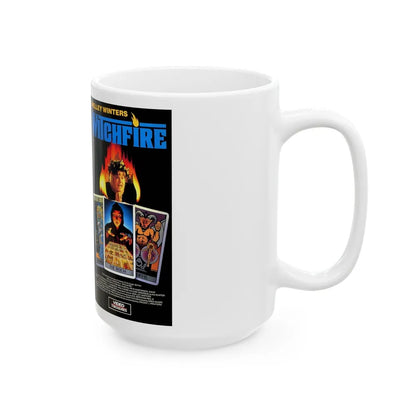 WITCHFIRE (VHS COVER) - White Coffee Mug-Go Mug Yourself