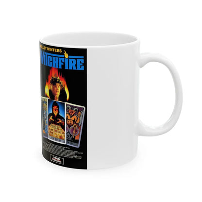 WITCHFIRE (VHS COVER) - White Coffee Mug-Go Mug Yourself