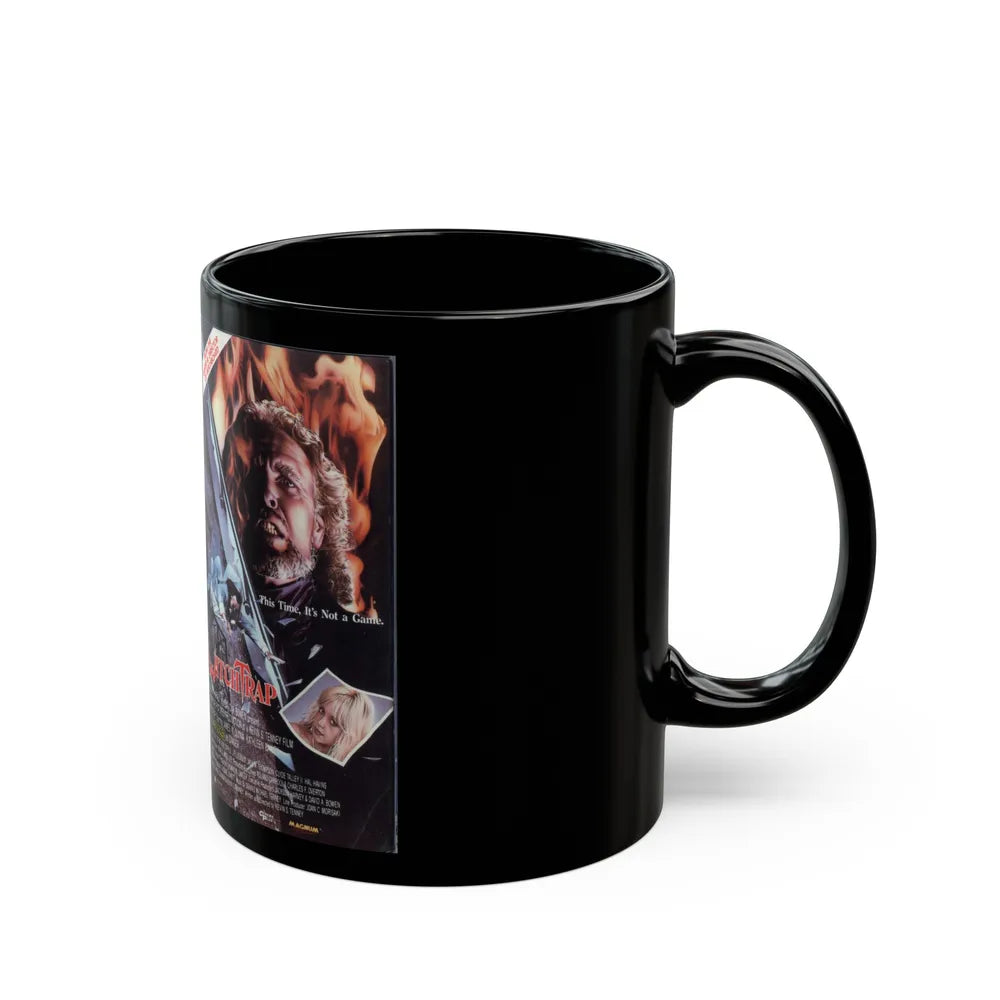 WITCHTRAP (VHS COVER) - Black Coffee Mug-Go Mug Yourself