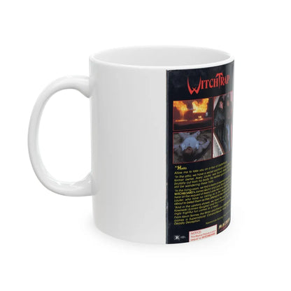 WITCHTRAP (VHS COVER) - White Coffee Mug-Go Mug Yourself