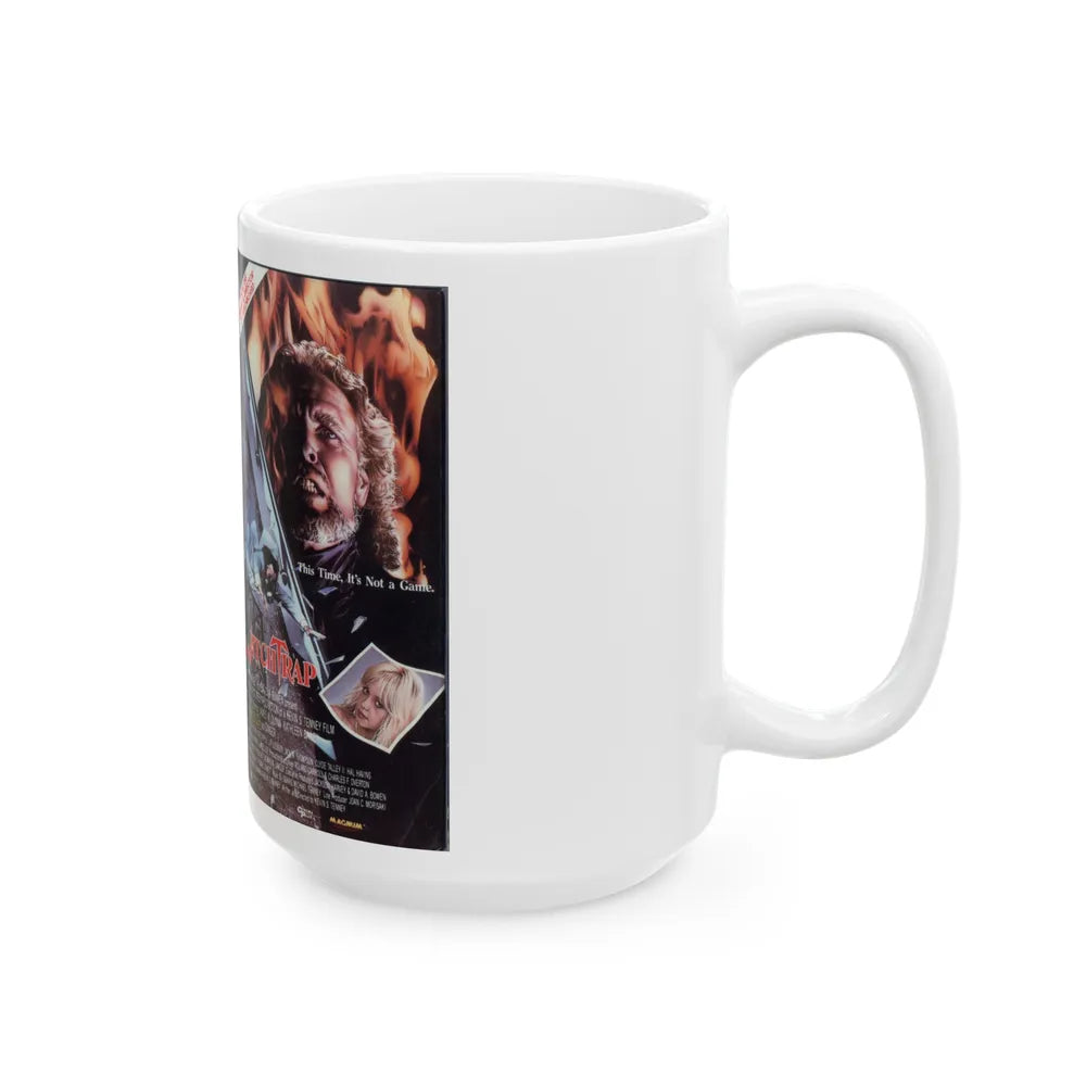 WITCHTRAP (VHS COVER) - White Coffee Mug-Go Mug Yourself