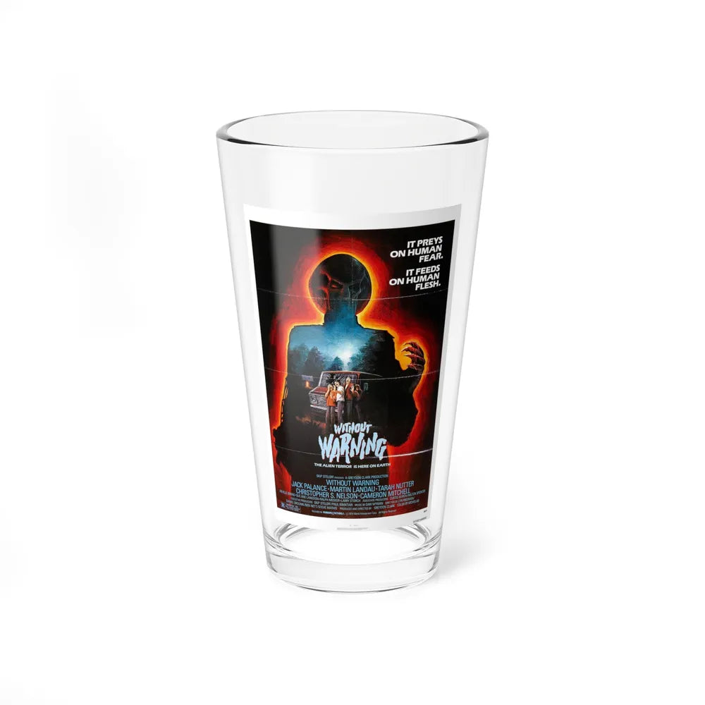 WITHOUT WARNING 1980 Movie Poster - Pint Glass 16oz-16oz-Go Mug Yourself