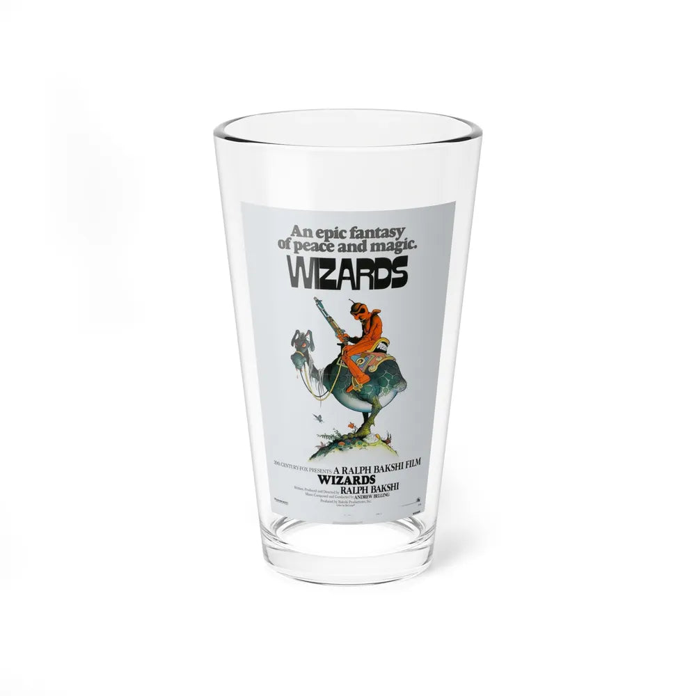 WIZARDS 1977 Movie Poster - Pint Glass 16oz-16oz-Go Mug Yourself