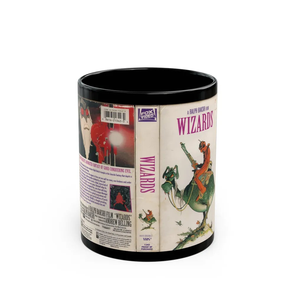 WIZARDS (VHS COVER) - Black Coffee Mug-11oz-Go Mug Yourself