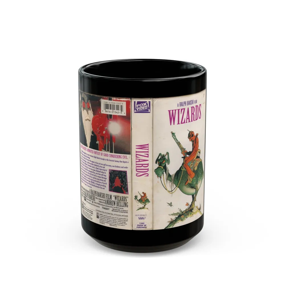 WIZARDS (VHS COVER) - Black Coffee Mug-15oz-Go Mug Yourself