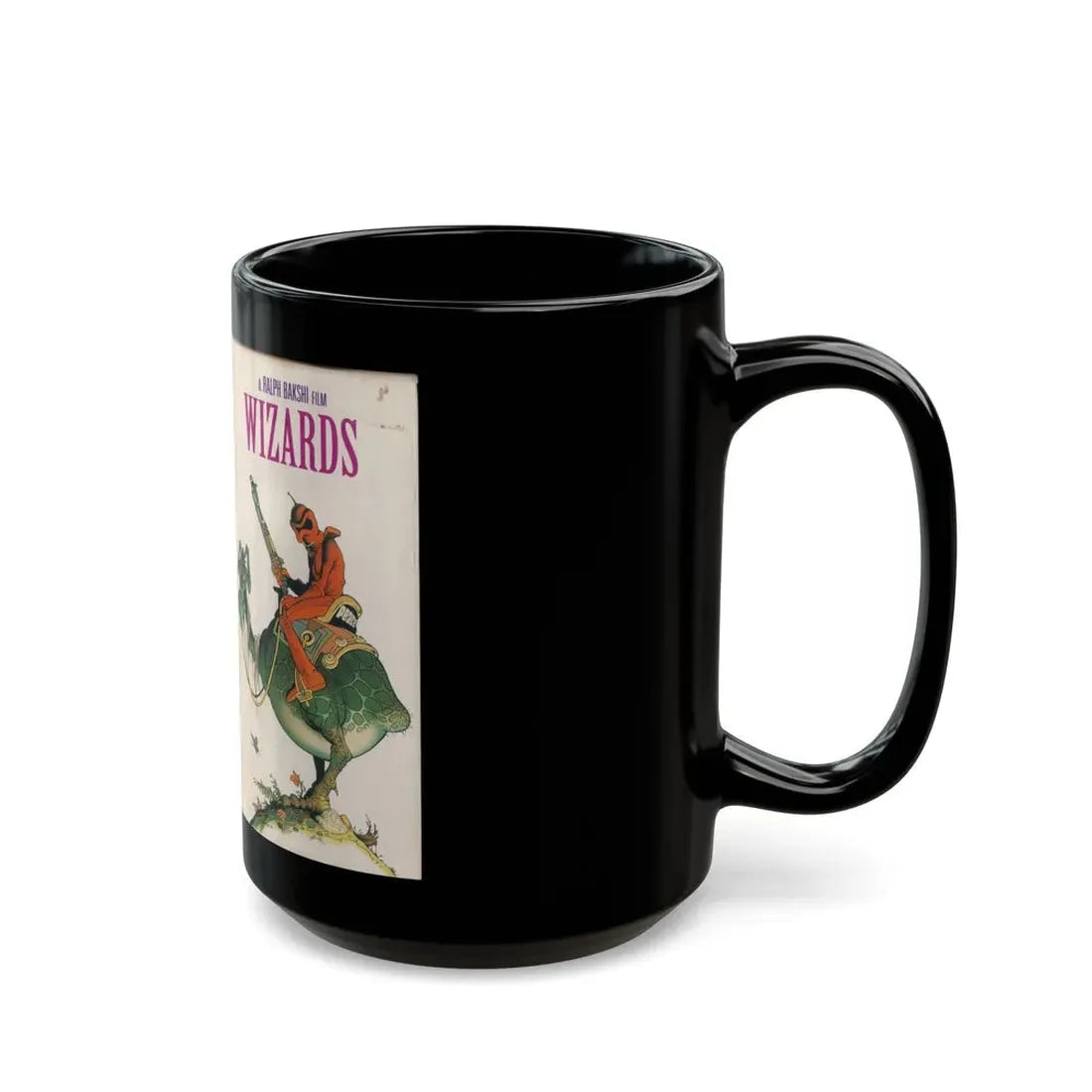 WIZARDS (VHS COVER) - Black Coffee Mug - Go Mug Yourself