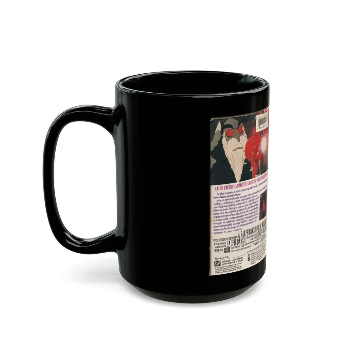 WIZARDS (VHS COVER) - Black Coffee Mug - Go Mug Yourself