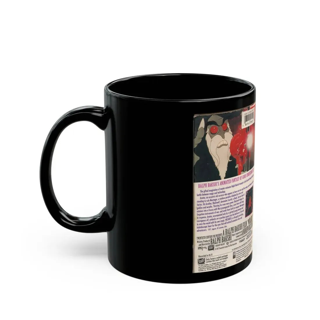 WIZARDS (VHS COVER) - Black Coffee Mug - Go Mug Yourself