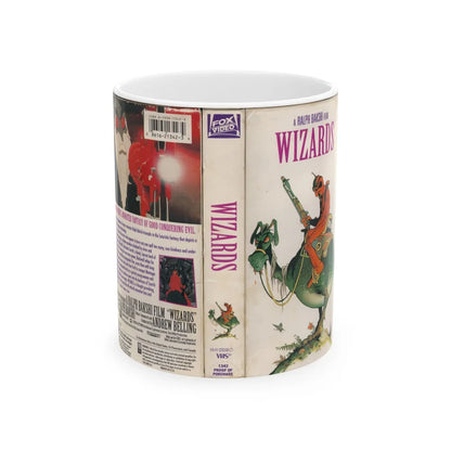 WIZARDS (VHS COVER) - White Coffee Mug-11oz-Go Mug Yourself