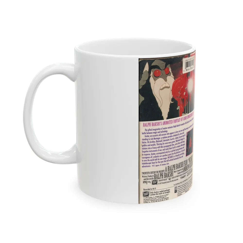 WIZARDS (VHS COVER) - White Coffee Mug-Go Mug Yourself