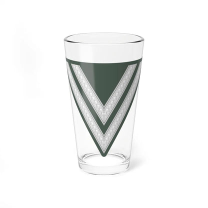 WMacht H OR3b OGefr (Germany) (Military Rank) Pint Glass 16oz 16oz - Go Mug Yourself
