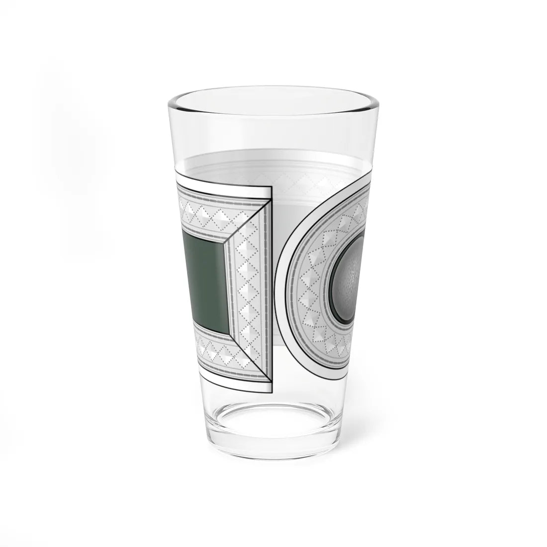 WMacht H OR5a UFw Inf h (Germany) (Military Rank) Pint Glass 16oz - Go Mug Yourself