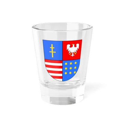 Wojewodztwo swietokrzyskie herb (Poland) (Coat of Arms) Shot Glass 1.5oz 1.5oz - Go Mug Yourself