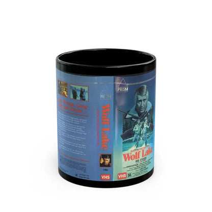 WOLF LAKE (VHS COVER) - Black Coffee Mug 11oz - Go Mug Yourself