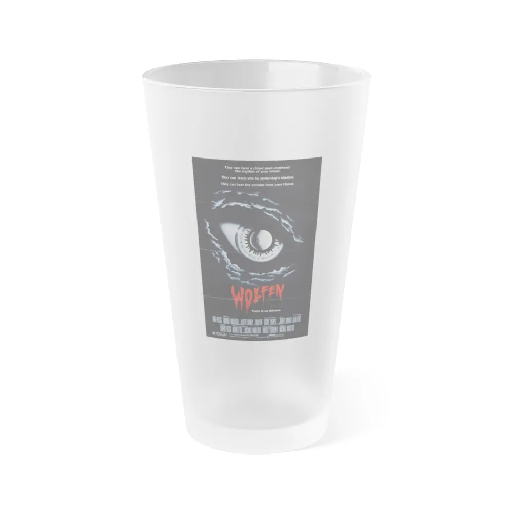 WOLFEN 1981 Movie Poster - Frosted Pint Glass 16oz-Go Mug Yourself