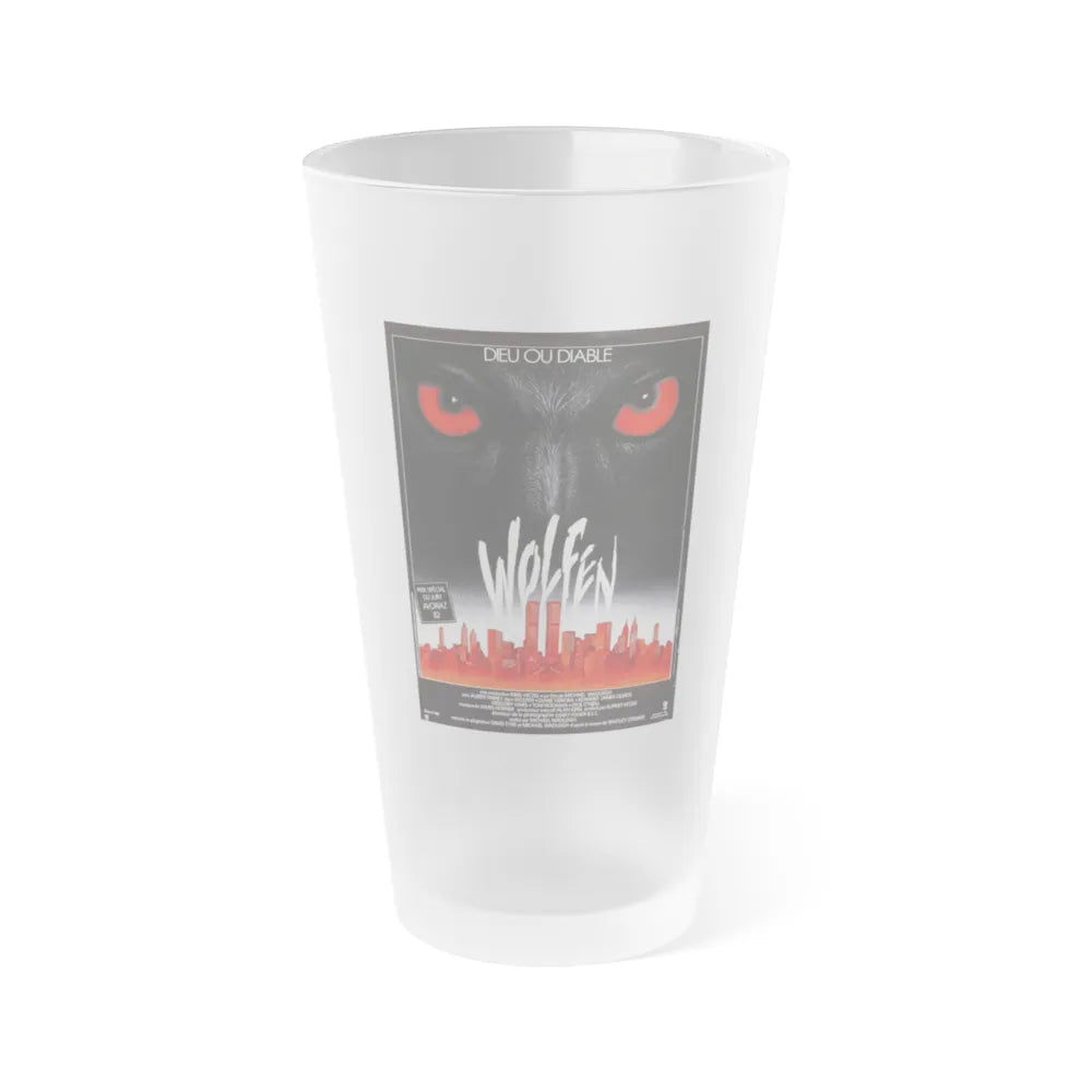 WOLFEN (2) 1981 Movie Poster - Frosted Pint Glass 16oz-Go Mug Yourself