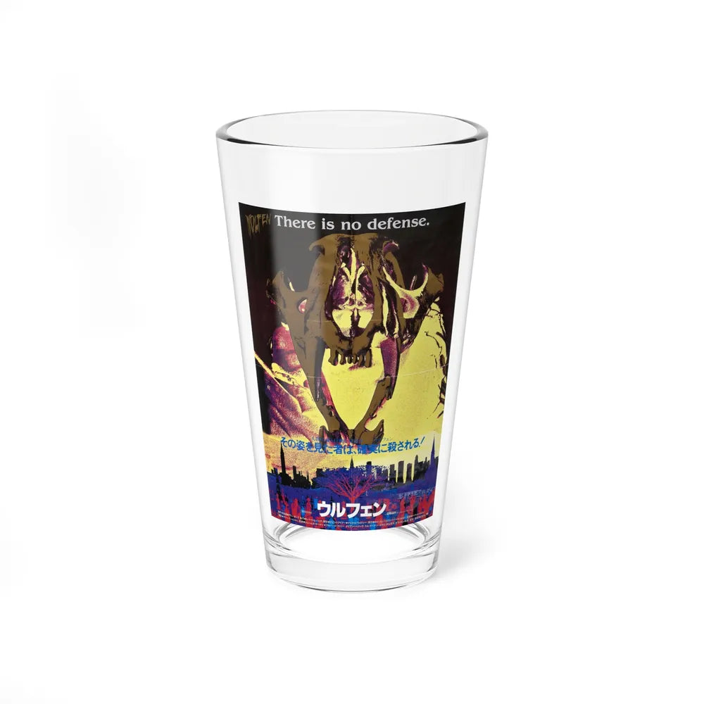 WOLFEN (ASIAN 2) 1981 Movie Poster - Pint Glass 16oz-16oz-Go Mug Yourself