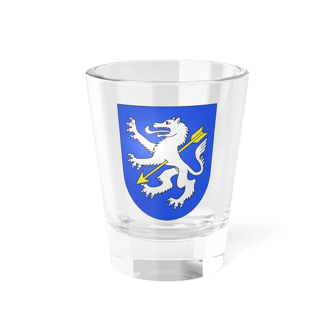 Wolfenschiessen-coat of arms (Switzerland) (Coat of Arms) Shot Glass 1.5oz 1.5oz - Go Mug Yourself