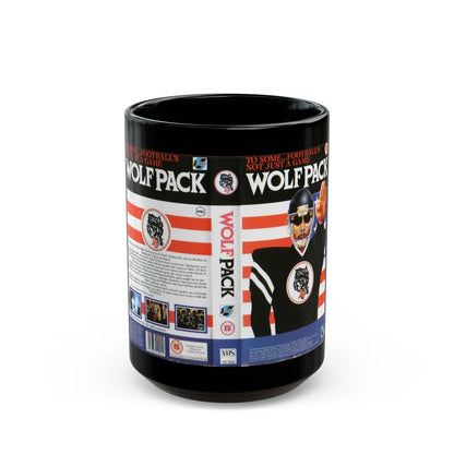 WOLFPACK (VHS COVER) - Black Coffee Mug-15oz-Go Mug Yourself