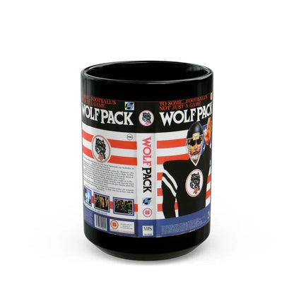 WOLFPACK (VHS COVER) - Black Coffee Mug 15oz - Go Mug Yourself