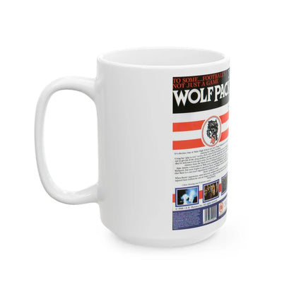 WOLFPACK (VHS COVER) - White Coffee Mug-Go Mug Yourself