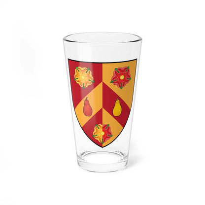 Wolfson College Oxford Coat Of Arms (England) (Coat of Arms) Pint Glass 16oz 16oz - Go Mug Yourself