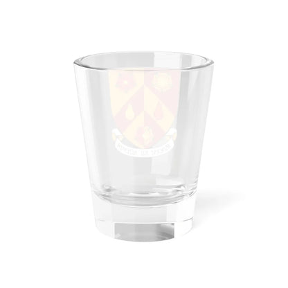Wolfson College Oxford Coat Of Arms Motto (England) (Coat of Arms) Shot Glass 1.5oz - Go Mug Yourself
