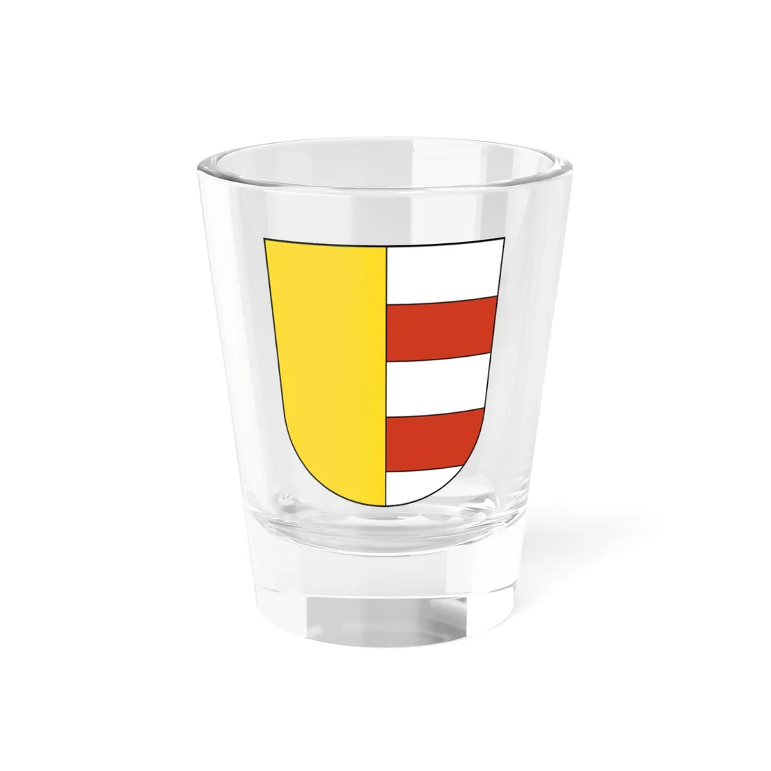 Wollishofen (Switzerland) (Coat of Arms) Shot Glass 1.5oz 1.5oz - Go Mug Yourself