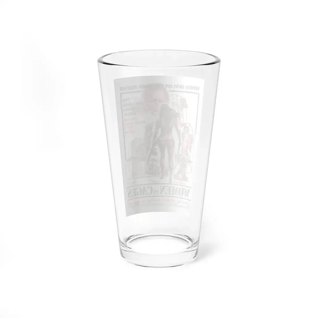 WOMEN IN CAGES 1971 Movie Poster - Pint Glass 16oz - Go Mug Yourself