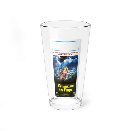 WOMEN IN FURY (ITALIAN) 1984 Movie Poster - Pint Glass 16oz 16oz - Go Mug Yourself